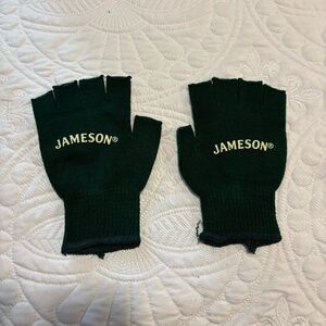 Jameson Green Fingerless Knit Gloves